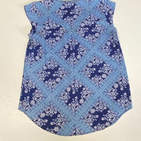 Olive & Oak red white blue top size L - Picture 6 of 6